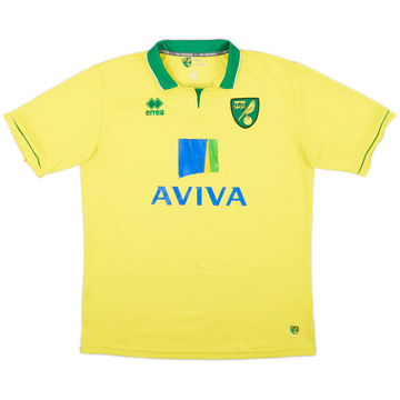 2012-13 Norwich Home Shirt - 5/10 - (XXL)
