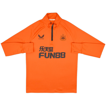 2021-22 Newcastle United Castore 1/4 Zip Training Top - 8/10 - (M)