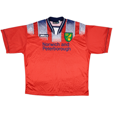 1996-97 Norwich Away Shirt - 9/10 - (XXL)