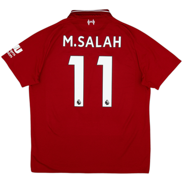 2018-19 Liverpool Camiseta Local M.Salah #11 - 6/10 - (L)
