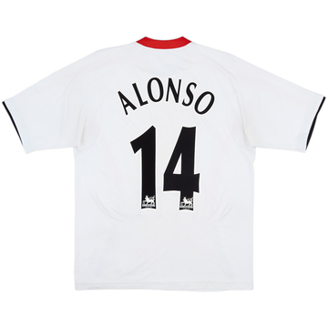 Camiseta de visitante del Liverpool 2005-06 Alonso #14 - 6/10 - (M)