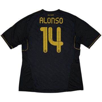 2011-12 Real Madrid Away Shirt Alonso #14 - 9/10 - (XL)