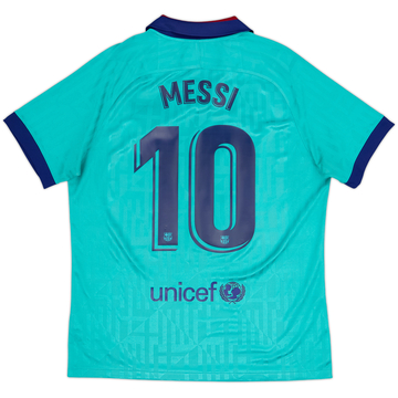2019-20 Barcelona Third CL Shirt Messi #10 - 7/10 - (L)