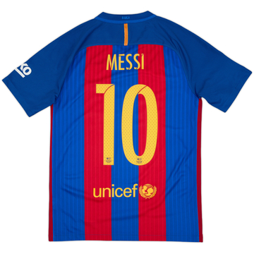 2016-17 Barcelona Camiseta de local Messi #10 - 8/10 - (S)