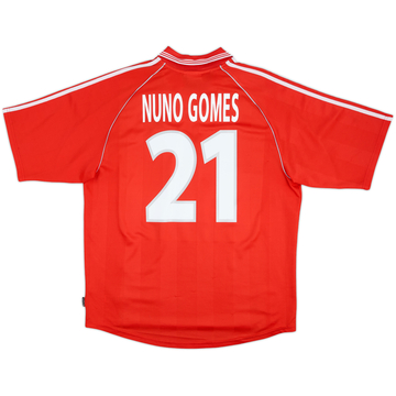 Camiseta de local del Benfica 1999-00 Nuno Gomes #21 - 5/10 - (L)