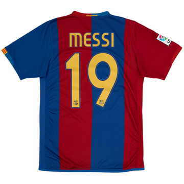 2006-07 Barcelona Home Shirt Messi #19 - 5/10 - (S)