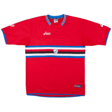 2003-04 Sampdoria Asics Training Shirt #10 - 8/10 - (L)