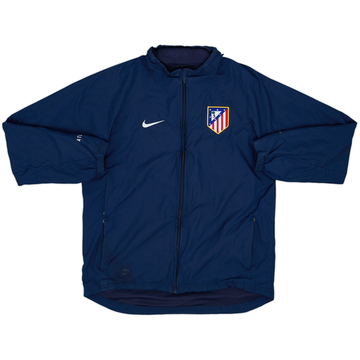 2004-05 Atletico Madrid Nike Hooded Rain Jacket - 6/10 - (S)