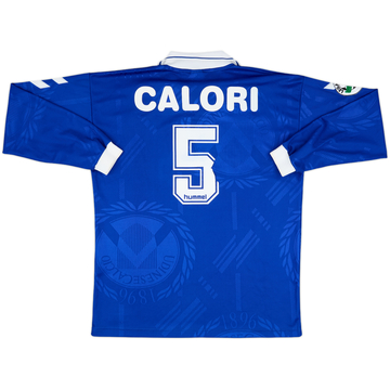 1997-98 Udinese Match Issue Away L/S Shirt Calori #5