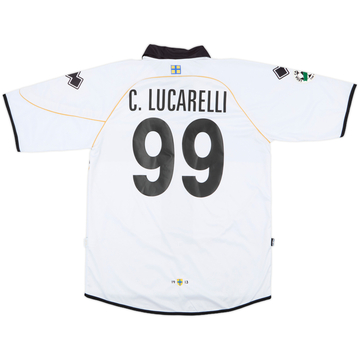 2008-09 Parma Home Shirt C. Lucarelli #99 - 4/10 - (XXL)