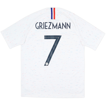 2018 France Away Shirt Griezmann #7 - 8/10 - (M)