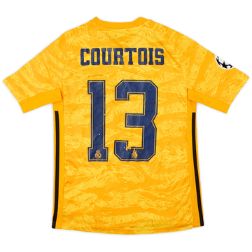 2019-20 Real Madrid GK S/S Shirt Courtois #13 - 5/10 - (L.Boys)