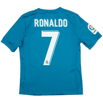 2017-18 Real Madrid Third Shirt Ronaldo #7 - 7/10 - (L.Boys)