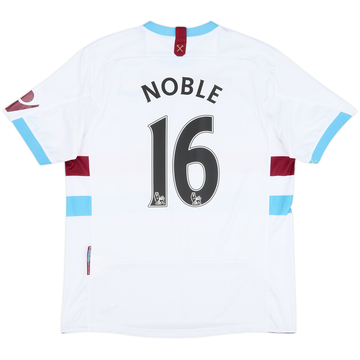 2010-12 West Ham Away Shirt Noble #16 - 6/10 - (M)