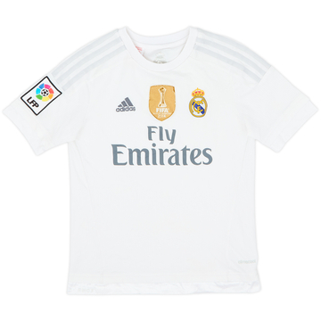 2015-16 Real Madrid Home Shirt - 6/10 - (M.Boys)