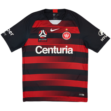 2018-19 Western Sydney Wanderers Home Shirt - 6/10 - (M)
