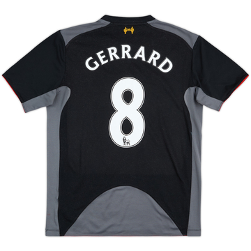 2012-13 Liverpool Away Shirt Gerrard #8 - 6/10 - (M)