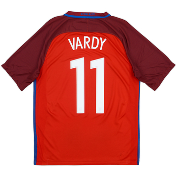2016-17 England Away Shirt Vardy #11 - 7/10 - (M)