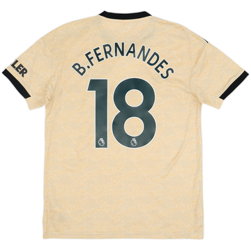 2019-20 Manchester United Away Shirt B.Fernandes #18 - 7/10 - (M)