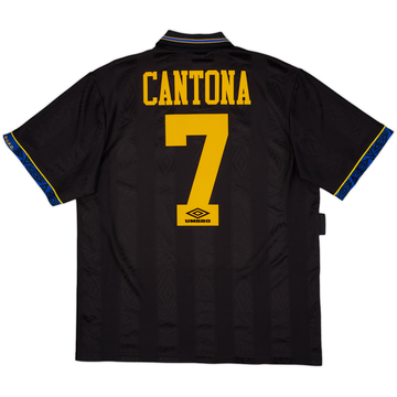 1993-95 Manchester United Away Shirt Cantona #7 - 8/10 - (L)