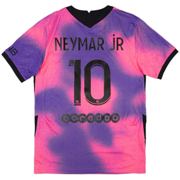 2020-21 Paris Saint-Germain Fourth Shirt Neymar Jr #10 - 10/10 - (S)