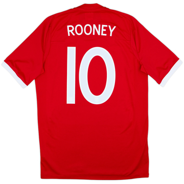 2010-11 England 'South Africa' Away Shirt Rooney #10 - 9/10 - (M)