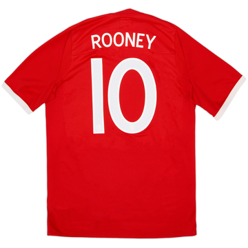 2010-11 England Away Shirt Rooney #10 - 7/10 - (M)