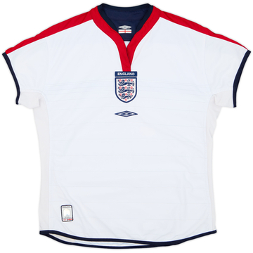 2003-05 England Home Shirt - 8/10 - (Women's S)
