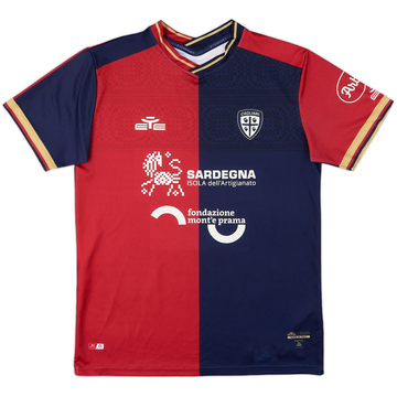 2022-23 Cagliari Home Shirt - 9/10 - (M)