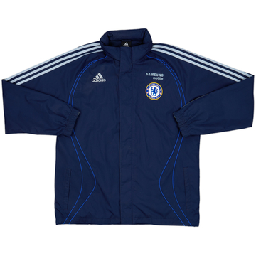 2006-07 Chelsea adidas Hooded Rain Jacket - 9/10 - (M)