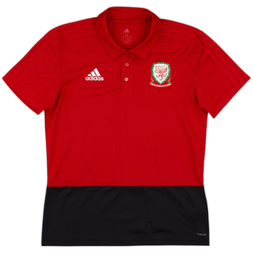 2018-19 Wales adidas Polo Shirt - 10/10 - (M)