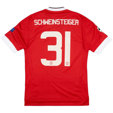 2015-16 Manchester United Home Shirt Schweinsteiger #31 - 5/10 - (S)