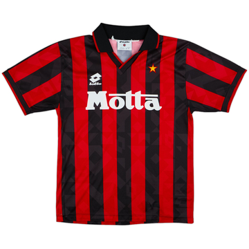 1993-94 AC Milan Home Shirt - 8/10 - (M)