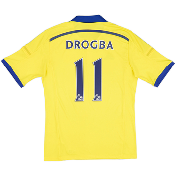 2014-15 Chelsea Away Shirt Drogba #11 - 6/10 - (M)