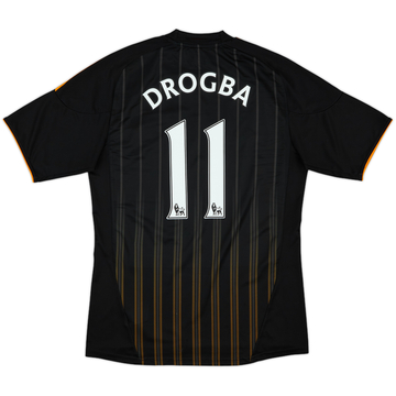 2010-11 Chelsea Away Shirt Drogba #11 - 6/10 - (M)