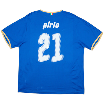 2007-08 Italy Basic Home Shirt Pirlo #21 - 10/10 - (XL)