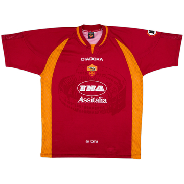 1997-98 Roma Home Shirt - 8/10 - (M)