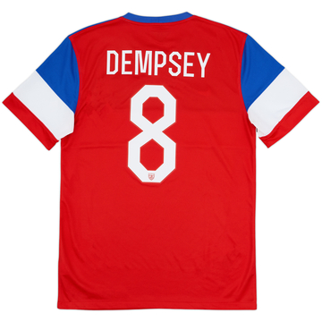 2014-15 USA Away Shirt Dempsey #8 - 6/10 - (M)