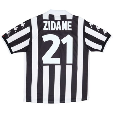 1999-00 Juventus Home Shirt Zidane #21 - 8/10 - (L)