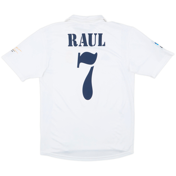 2001 Real Madrid Home Shirt Raul #7 - 8/10 - (S)