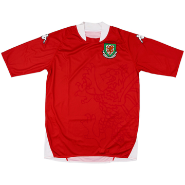 2007-08 Wales Home Shirt - 7/10 - (XL)