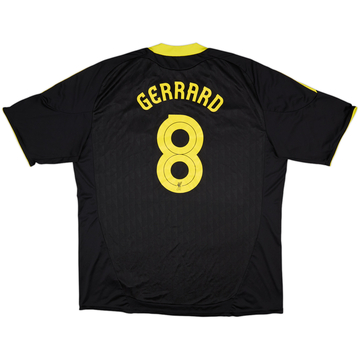 2010-11 Liverpool Third Shirt Gerrard #8 - 6/10 - (3XL)