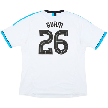 2011-12 Liverpool Third Shirt Adam #26 - 7/10 - (3XL)