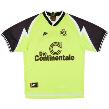 1995-96 Borussia Dortmund Home Shirt - 7/10 - (L)