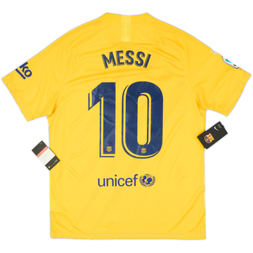 2019-20 Barcelona 'Senyera' Fourth Shirt Messi #10 (L)