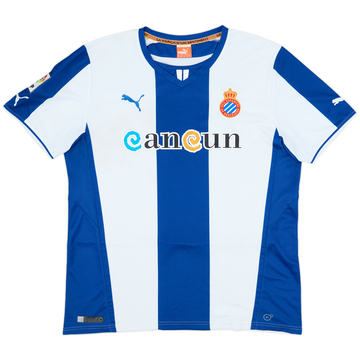 2013-14 Espanyol Home Shirt - 8/10 - (XL)