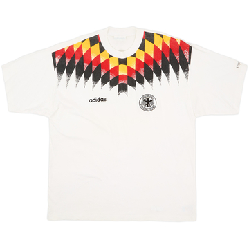 1994-96 Germany adidas Cotton Tee - 8/10 - (XL)