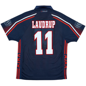 1997-98 Ajax Away Shirt Laudrup #11 - 6/10 - (M)