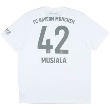 2019-20 Bayern Munich Away Shirt Musiala #42 - 9/10 - (XL)