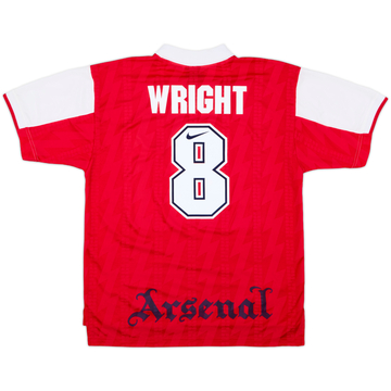 1994-96 Arsenal Home Shirt Wright #8 - 8/10 - (XL)